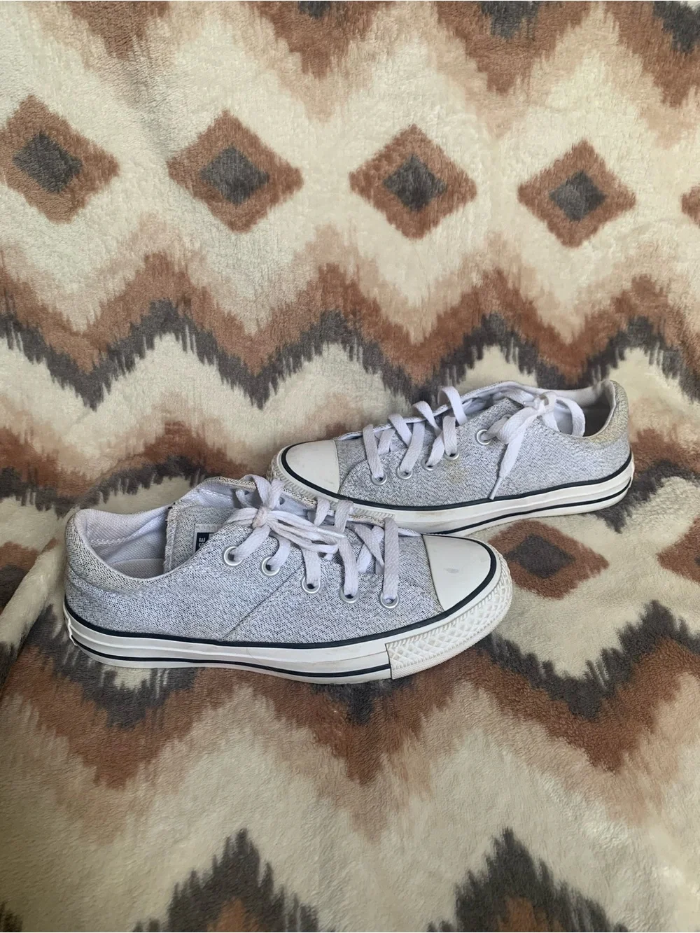 Converse Chuck Taylor All Star Madison Women's Size 7 Gray Low Top Shoes 549700F